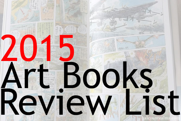 Halcyon Realms 2015 Art Books Review List ( 70 Total )