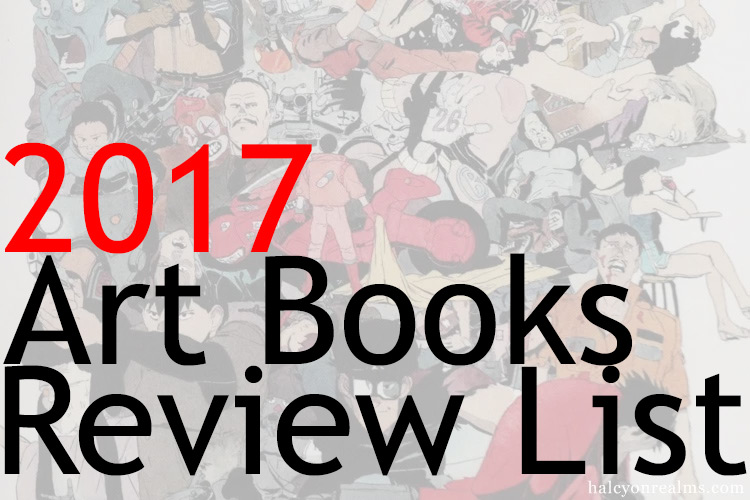 Halcyon Realms 2017 Art Books Review List ( 82 Total )