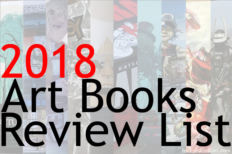Halcyon Realms 2018 Art Books Review List ( 74 Total )