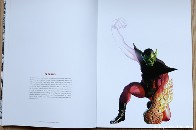 The Alex Ross Marvel Comics Super Villains Poster Book Review Halcyon