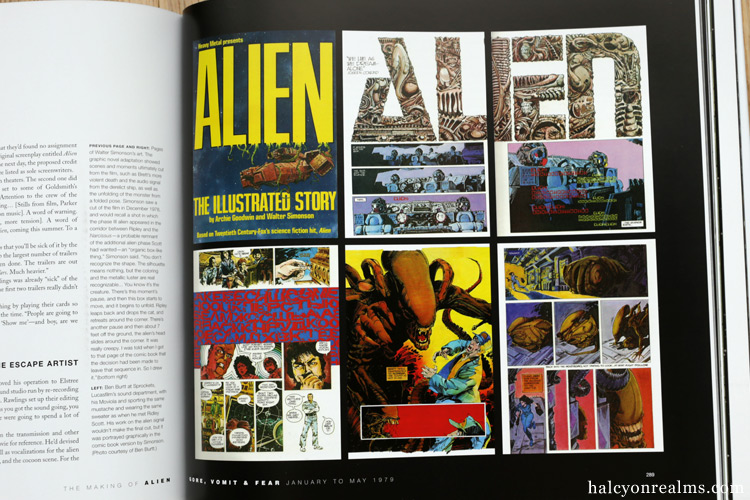 The Making Of Alien Book Review - Halcyon Realms - Art Book Reviews ...