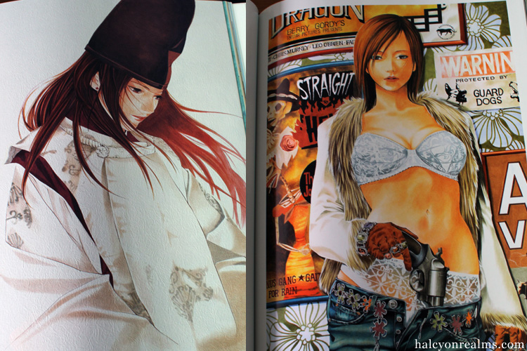Blanc Et Noir - Obata Takeshi Art Book Review - Halcyon Realms