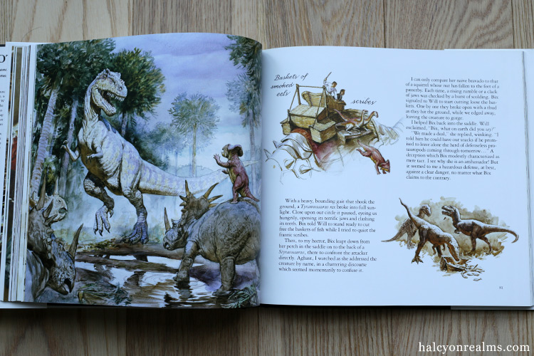 Dinotopia - James Gurney Art Book Review - Halcyon Realms - Art Book 