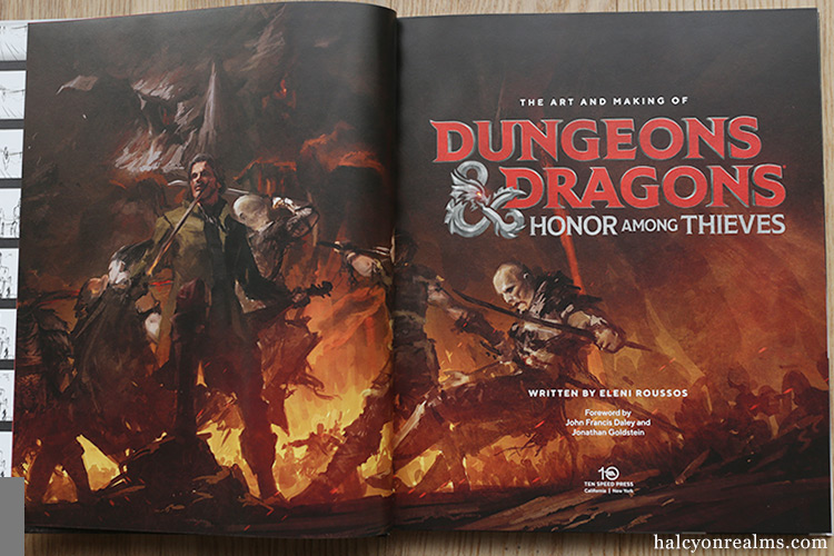 The Art and Making of Dungeons & Dragons: Honor Among Thieves Book Review