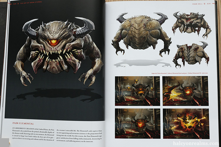 The Art Of Doom Eternal Book Review - Halcyon Realms - Art Book Reviews ...