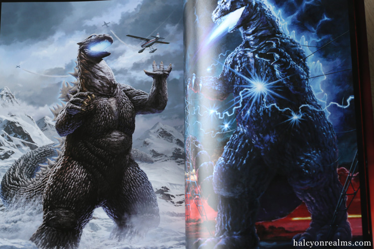 Godzilla Illustrations - Yuji Kaida Art Book Review - Halcyon