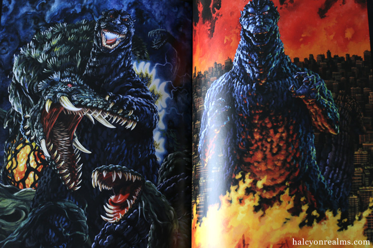 Godzilla Illustrations - Yuji Kaida Art Book Review - Halcyon