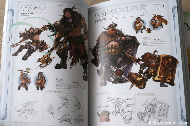 Granblue Fantasy - Graphic Archive Art Book Review - Halcyon Realms