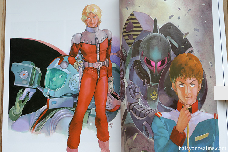 Mobile Suit Gundam The Origin Cover Illustrations Yoshikazu Yasuhiko Art Book Review