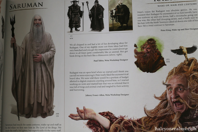 The Hobbit : An Unexpected Journey Vol 1 Art Book Review - Halcyon Realms -  Art Book Reviews - Anime, Manga, Film, Photography