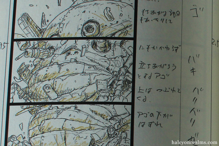 Howl's Moving Castle Storyboard Book