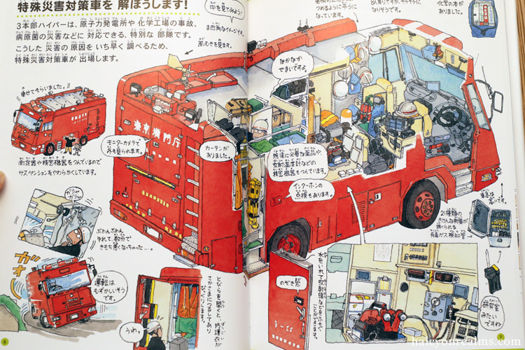 Fire Engines And Hyper Rescue – Morinaga Yo Illustration Book Review