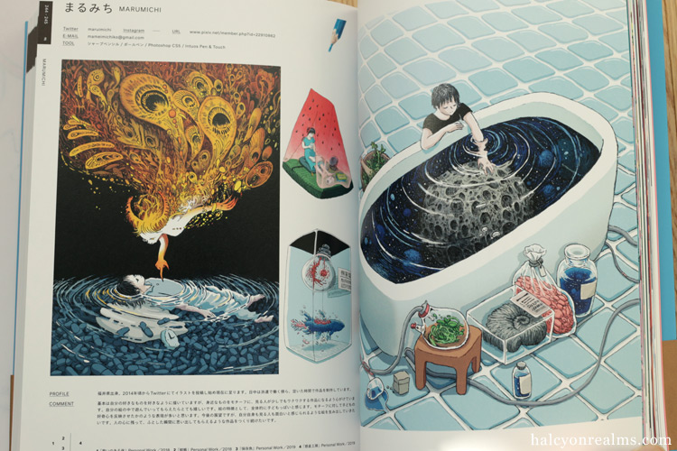 ILLUSTRATION 2020 Japanese Art Book Review - Halcyon Realms - Art Book  Reviews - Anime, Manga, Film, Photography