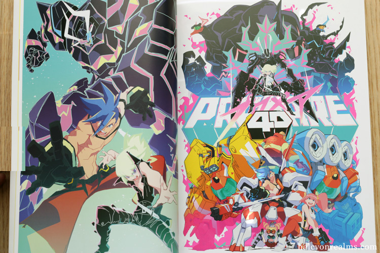 Hiroyuki Imaishi Anime Art Works Book Review Halcyon Realms Art 