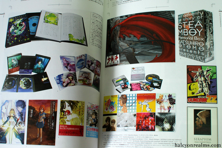 Cover Designs For Japanese Games, Anime, Manga Book