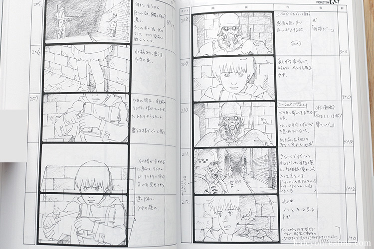 Jin-roh - The Wolf Brigade Storyboard Art Book Review