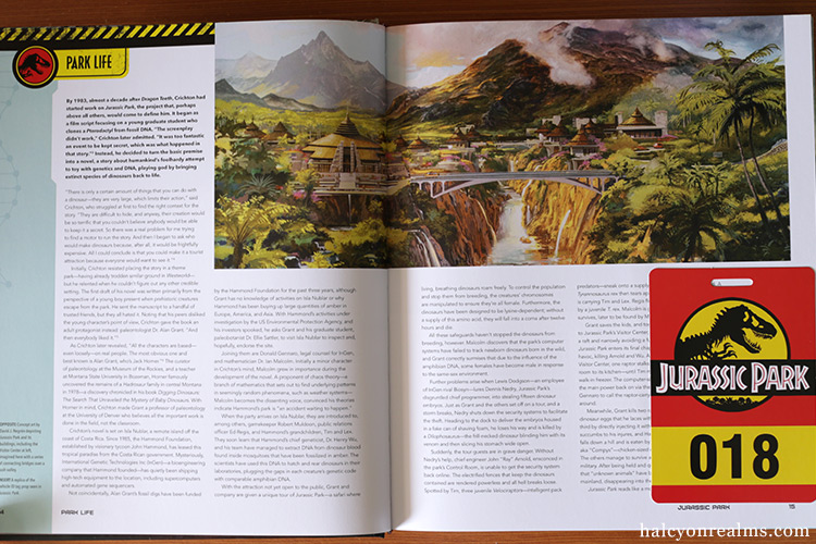 Jurassic Park The Ultimate Visual History Book Review Halcyon Realms Art Book Reviews 9641