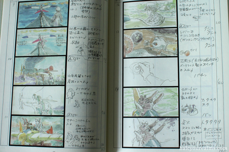 Kaze Tachinu (The Wind Rises) Storyboard Book