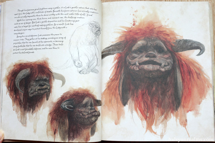 Jim Henson's Labyrinth - Bestiary Illustration Book Review