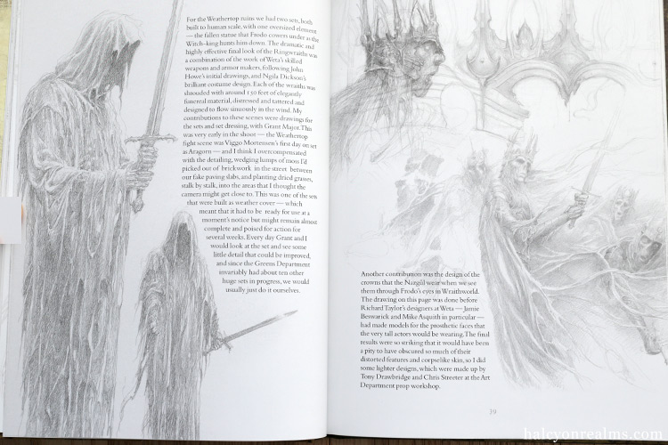 The Lord Of The Rings Sketchbook ( Alan Lee ) Review Halcyon Realms