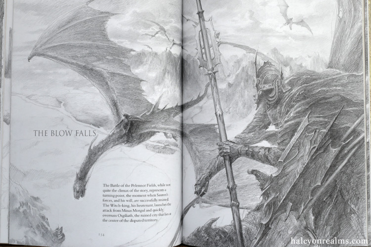 The Lord Of The Rings Sketchbook ( Alan Lee ) Review Halcyon Realms