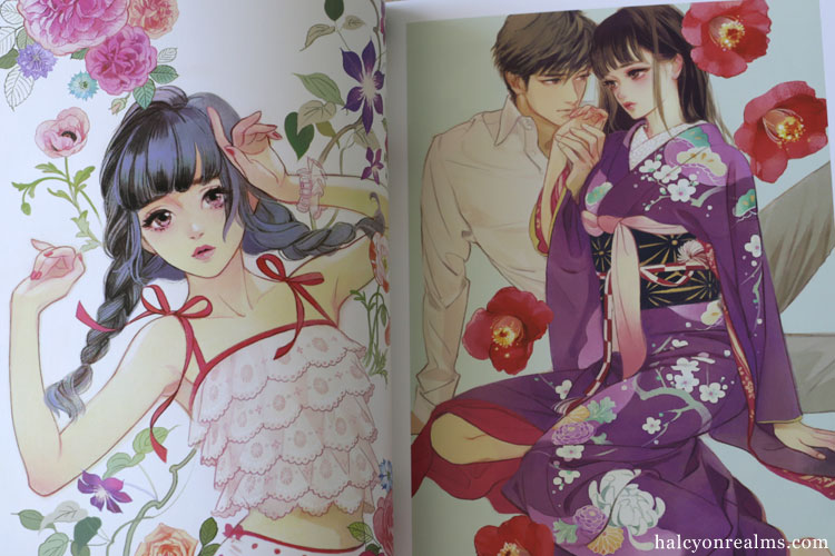 Matsuo Hiromi Illustration Making And Visual Book Review Halcyon Realms Art Book Reviews