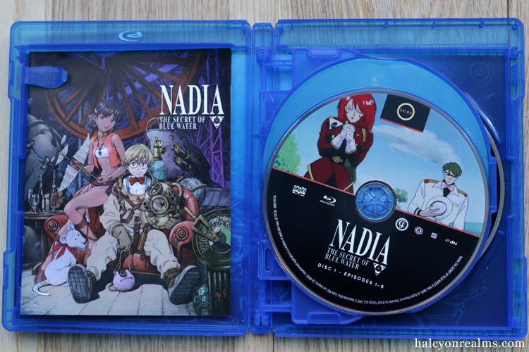 Nadia : The Secret of Blue Water 4KR Blu-ray - Halcyon Realms - Art