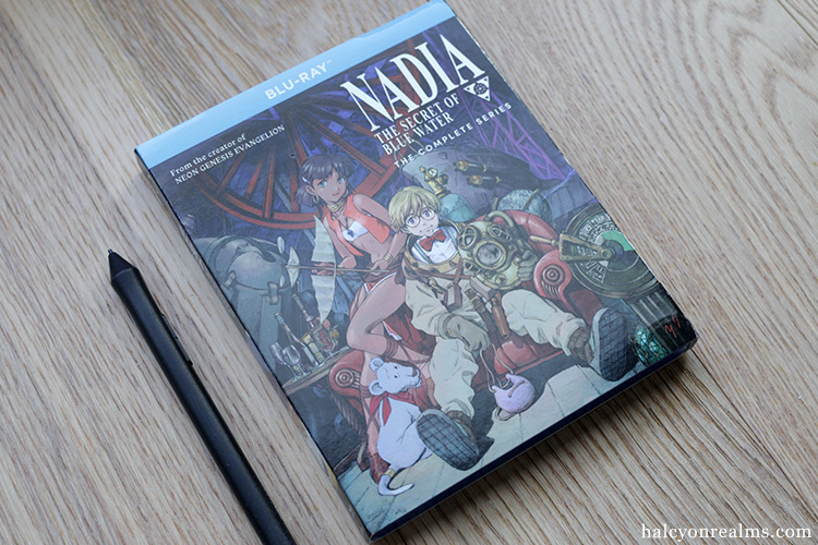 Nadia : The Secret of Blue Water 4KR Blu-ray - Halcyon Realms - Art