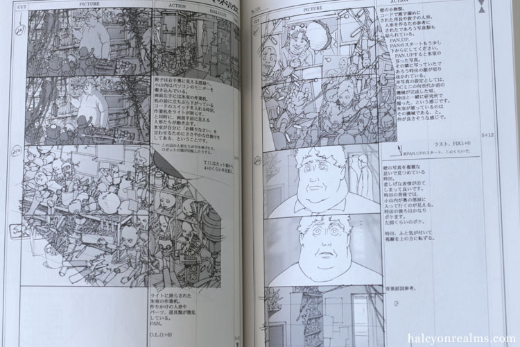 Kon Satoshi Storyboard " Paprika " Anime Art book F/S 