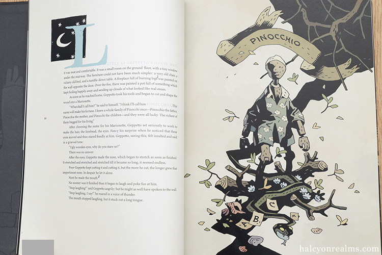 PINOCCHIO : An Illuminated Edition Book Review ( Mike Mignola )