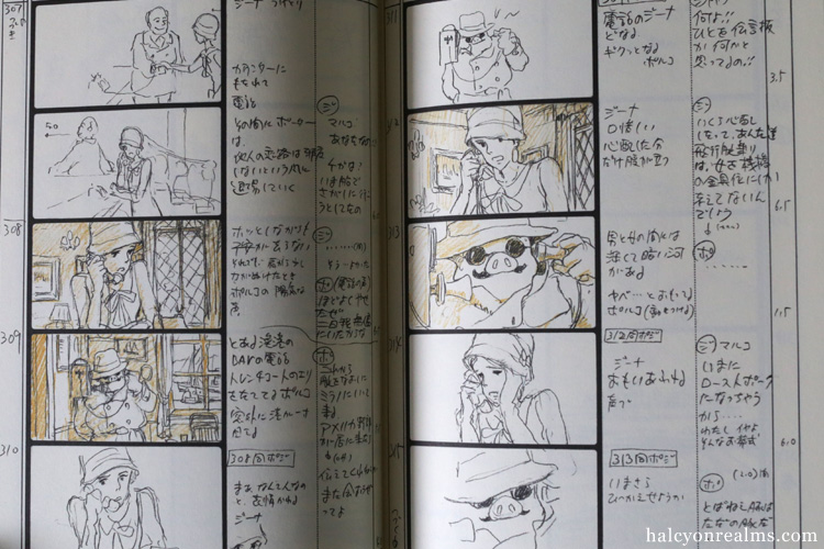 Porco Rosso Ghibli Storyboard Art Book