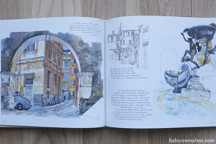 Rome Sketchbook Review - Fabrice Moireau