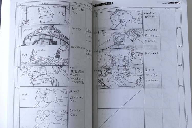 Tekkon Kinkreet Storyboard Art Book Review