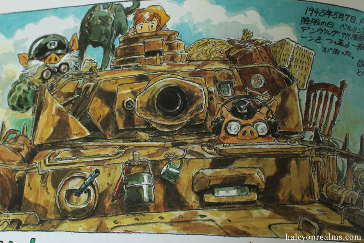 Tiger Im Schlamm - Miyazaki Daydream Notes Art Book