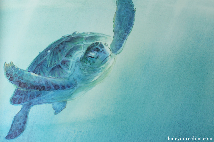 A Green Turtle And A Boy - Kazuo Oga Art Book