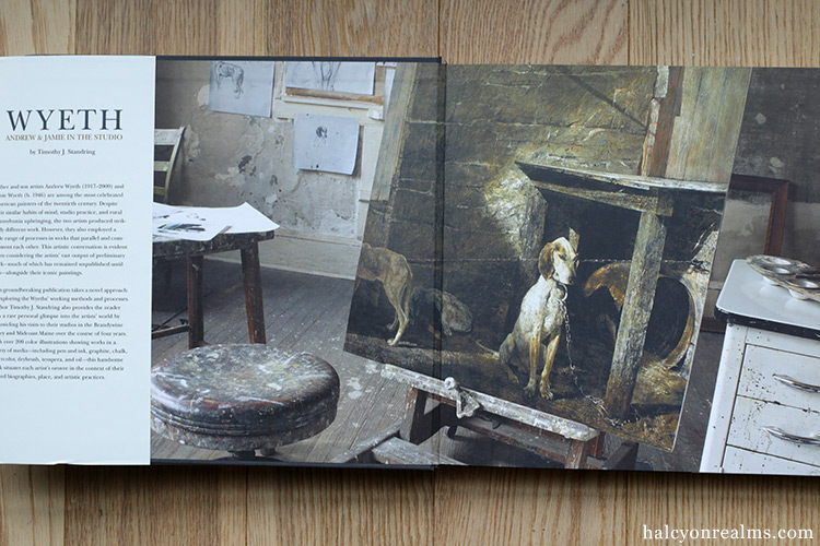 Wyeth - Andrew & Jamie In The Studio Art Book Review