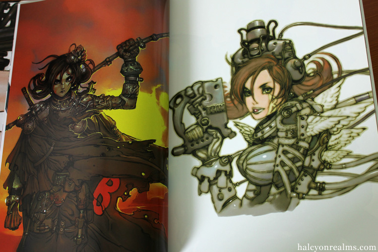 SKETCH - Katsuya Terada Art Book Review - Halcyon Realms - Art