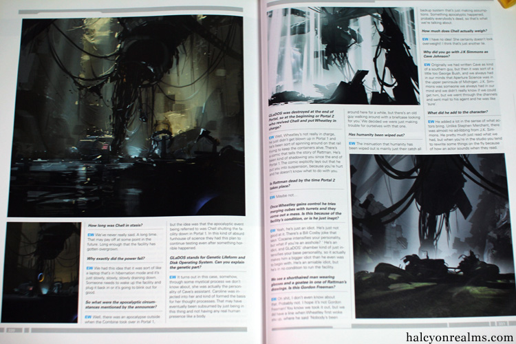 The Art Of Portal 2 - Collectors Edition Guide Book Review