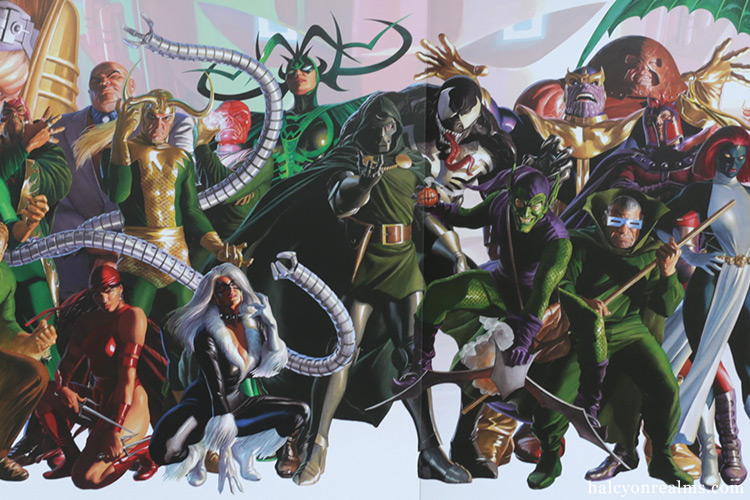 The Alex Ross Marvel Comics Super Villains Poster Book Review - Halcyon ...