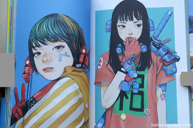 Color Palette - Zashiwarashi Illustration Works Book Review - Halcyon ...
