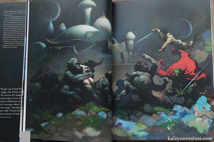 The Fantastic Worlds of Frank Frazetta Art Book Review ( Taschen ...