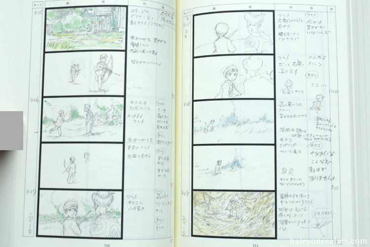 The Boy And The Heron Ghibli Anime Storyboard Book Review - Halcyon ...