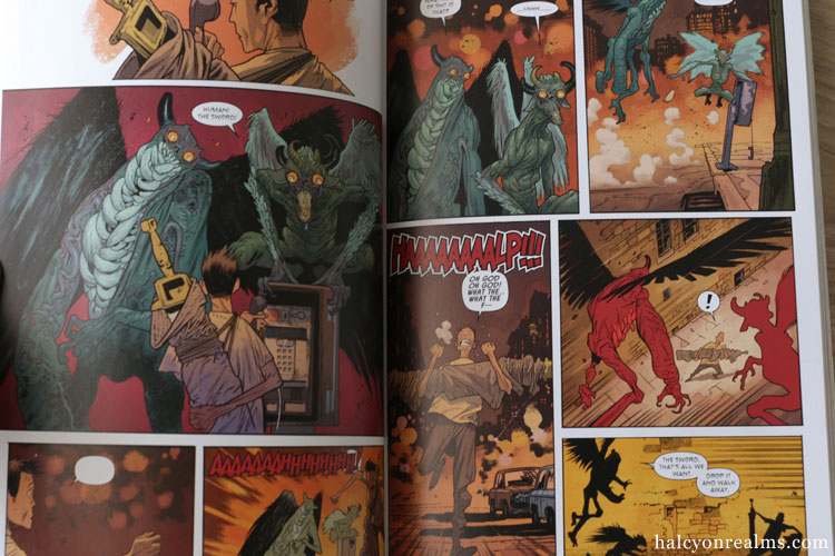 Rumble - James Harren Comic Book Review - Halcyon Realms - Art Book ...