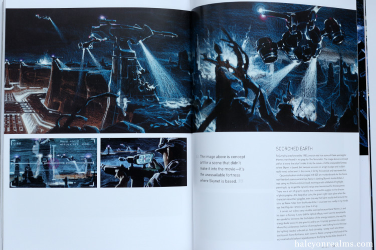 Tech Noir : The Art of James Cameron Book Review - Halcyon Realms - Art ...