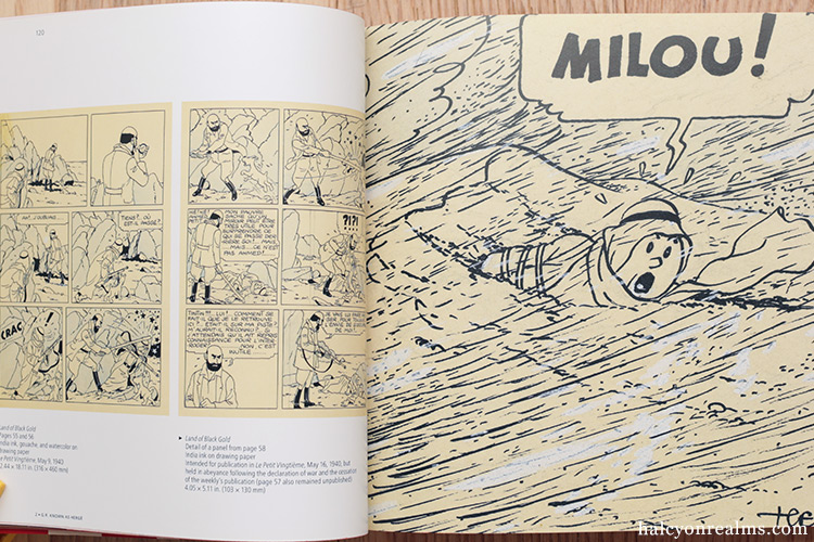 Tintin: The Art of Hergé Book Review - Halcyon Realms - Art Book ...