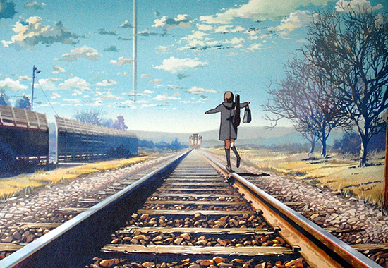 Train Station Exterior Shot Visual Novel Anime Manga Background Wallpaper  32473887 Stock Photo at Vecteezy